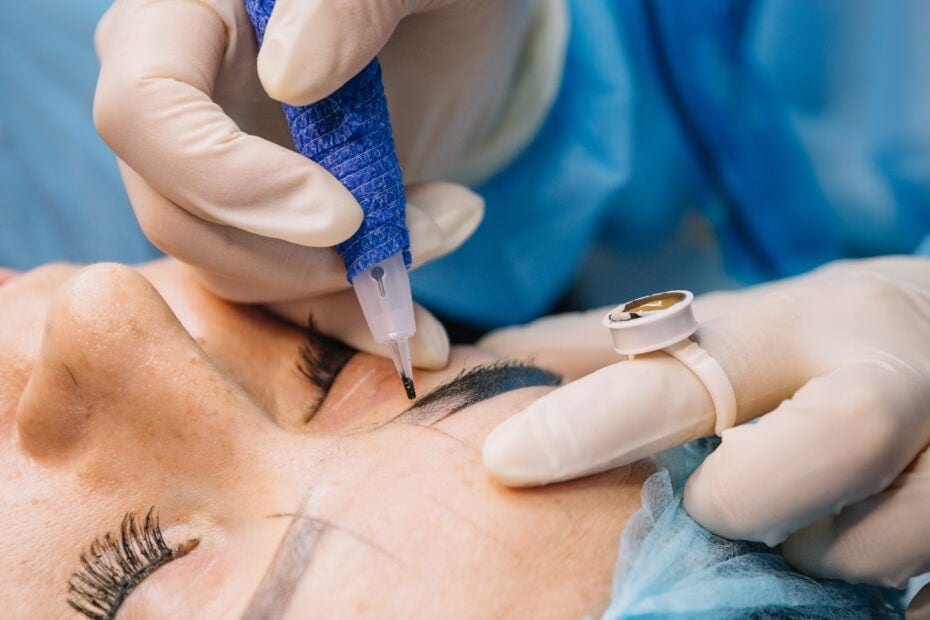 Permanent Makeup Eyebrows, Microblading and Shading