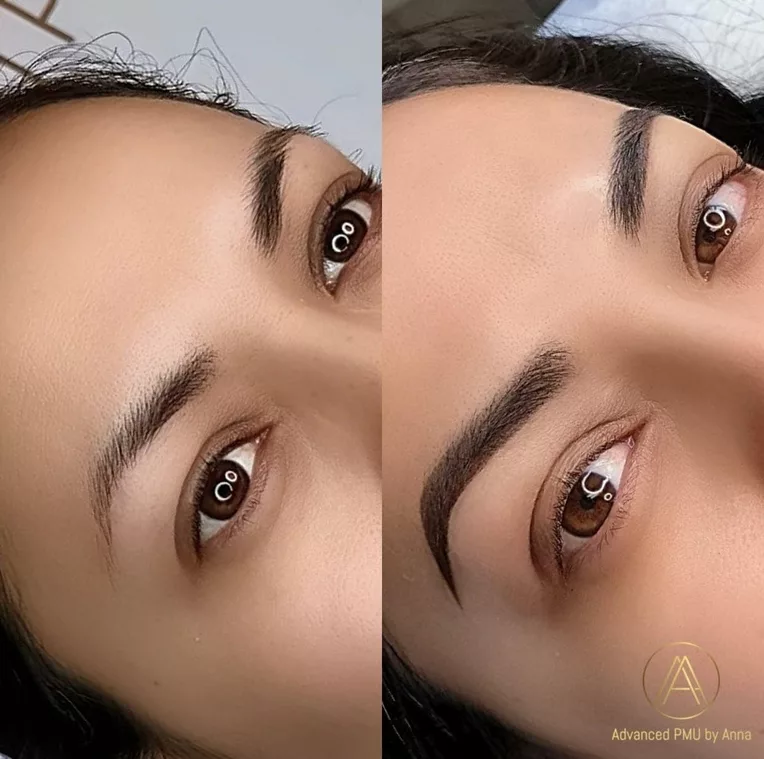 Microblading Eyebrows Healing Process  Opulence Brows  Beauty